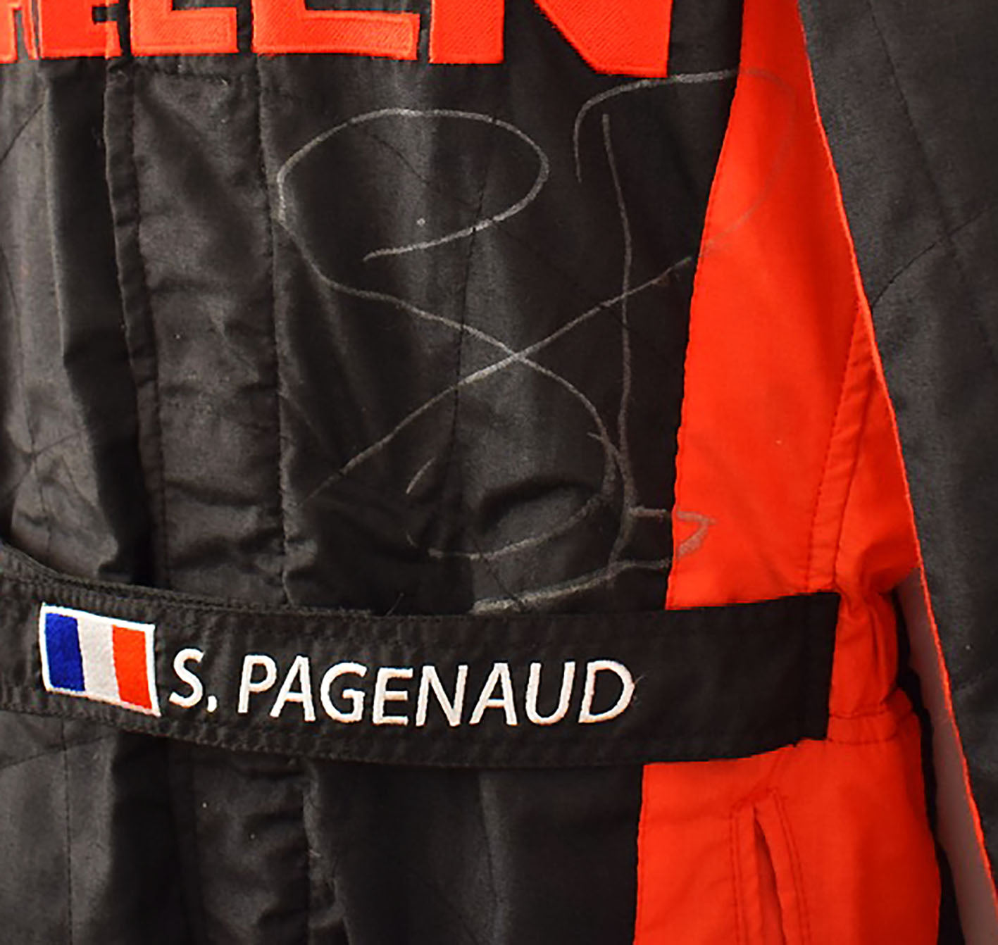 2016 Simon Pagenaud Signed Race Used Rolex 24 Suit