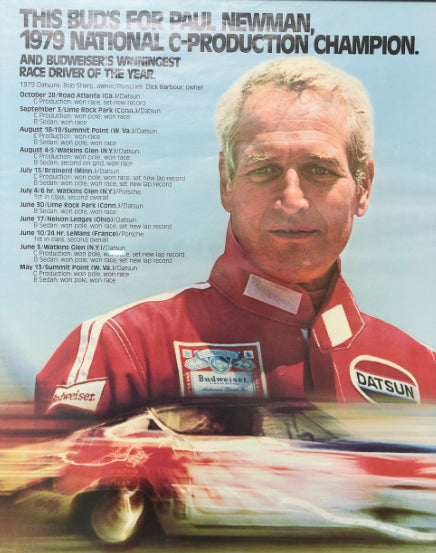 1979 Paul Newman Championship Winning Race Used Bob Sharp Racing SCCA Suit