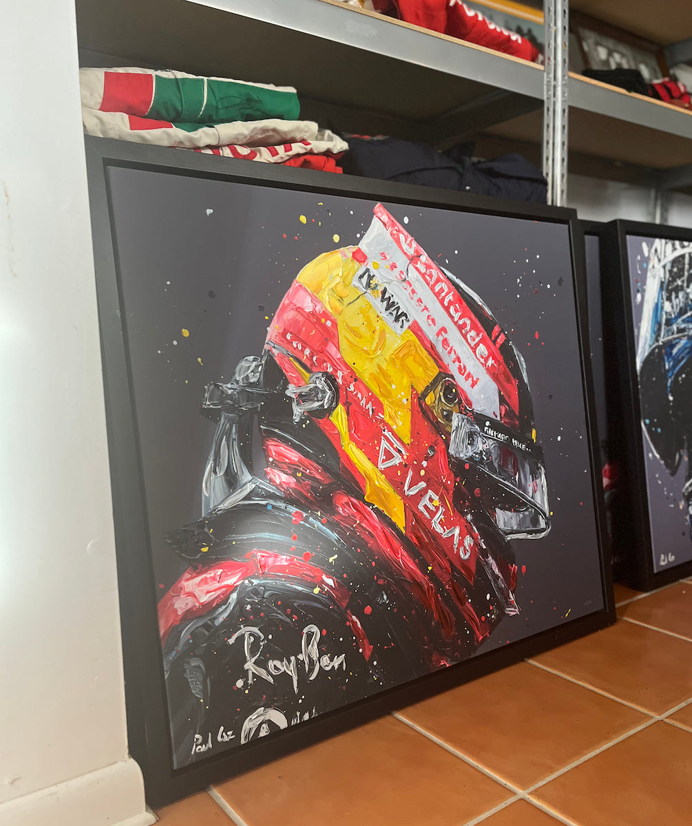 Carlos Sainz Paul Oz Artwork