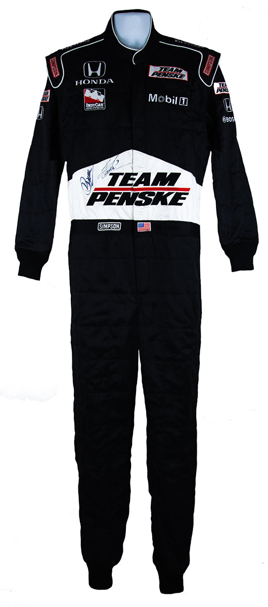 2009 Team Penske Signed Penske/Castroneves Indy 500 Winning Crew Suit