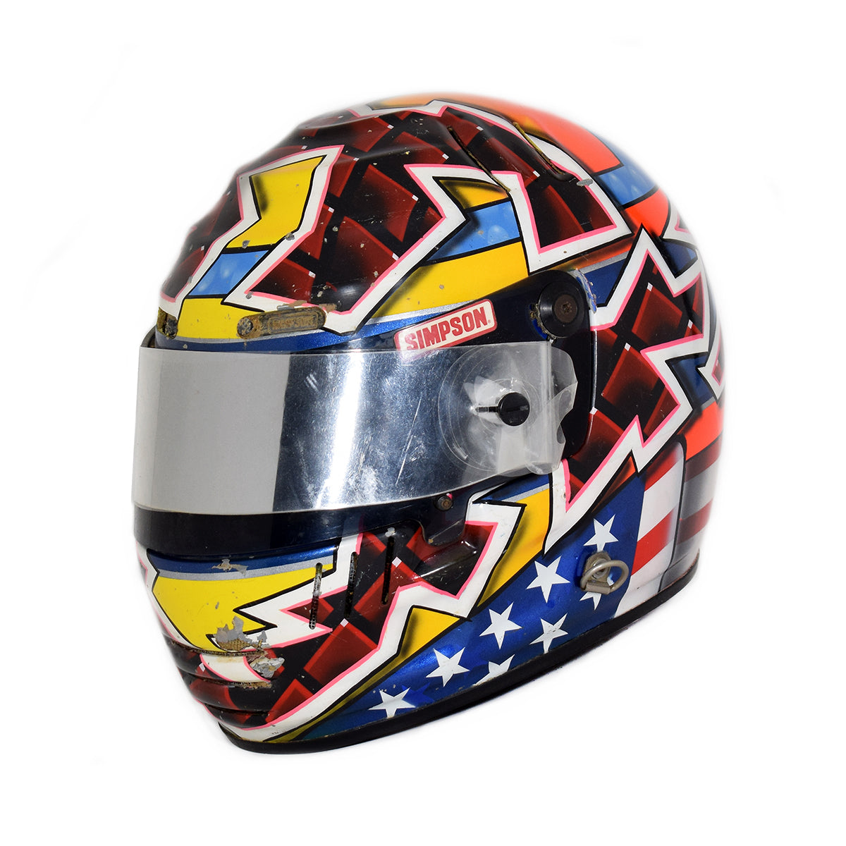 2000 Andy Pierce Race Used Midget Car Helmet