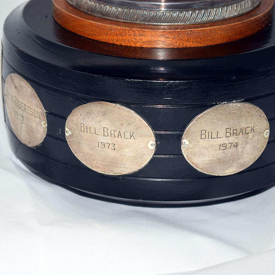 Gilles Villeneuve Set of two Formula Atlantic Championship Trophies