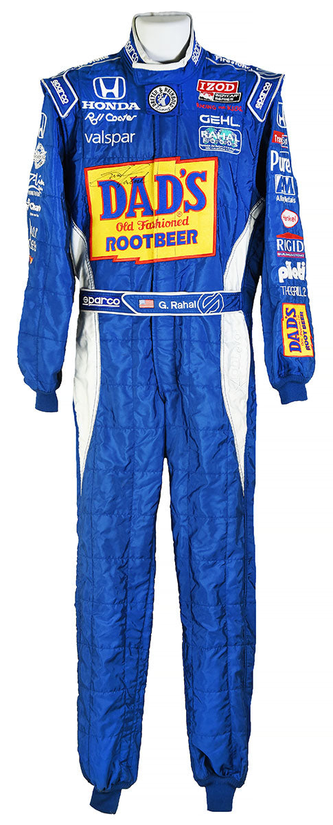 2010 Graham Rahal Signed Race Used Dreyer & Reinbold 'Iowa Corn 250' IndyCar Suit