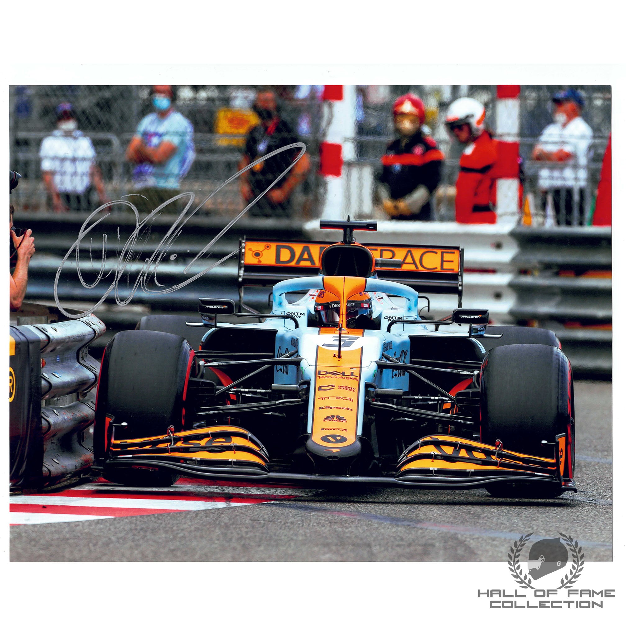 2021 F1 8x10 Collector Set: Photo #5 Daniel Ricciardo McLaren Signed 1 of 25