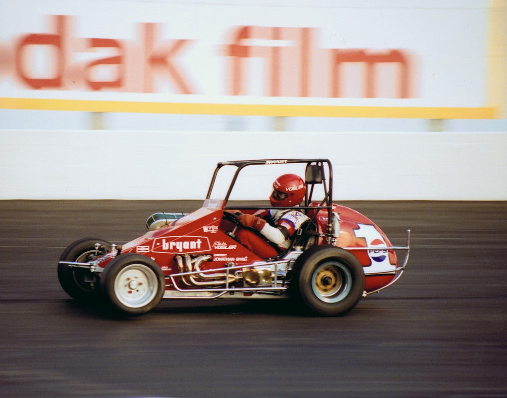 1986 Rich Vogler Race Used Indy 500, Sprint and Midget Simpson Helmet