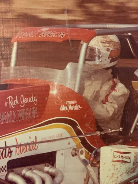 1978 Ricky Goudy Sprint Car Championship And Turkey Night GP Win Helmet