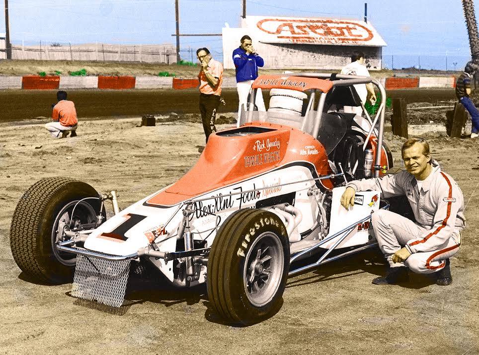 1978 Ricky Goudy Sprint Car Championship And Turkey Night GP Win Helmet