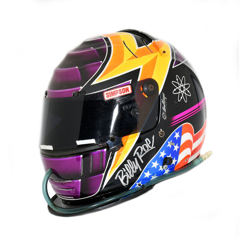 2002 Billy Roe Race Used Zali Racing IndyCar Helmet
