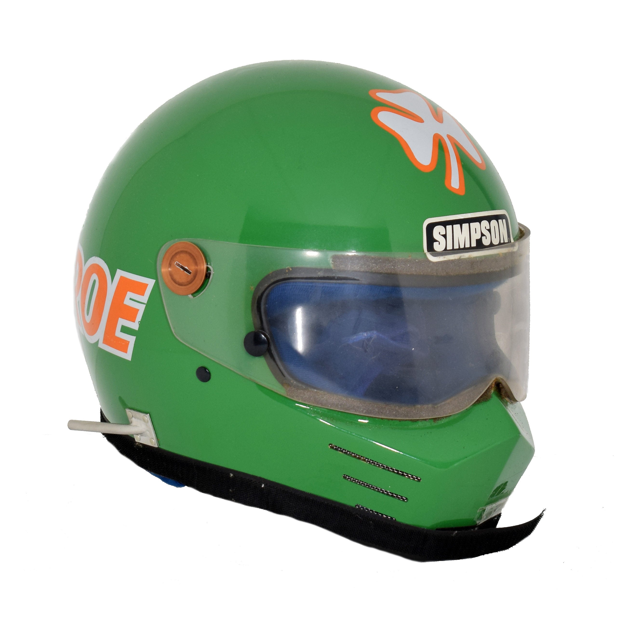 1984 Michael Roe Race Used Can Am Championship Winning Helmet