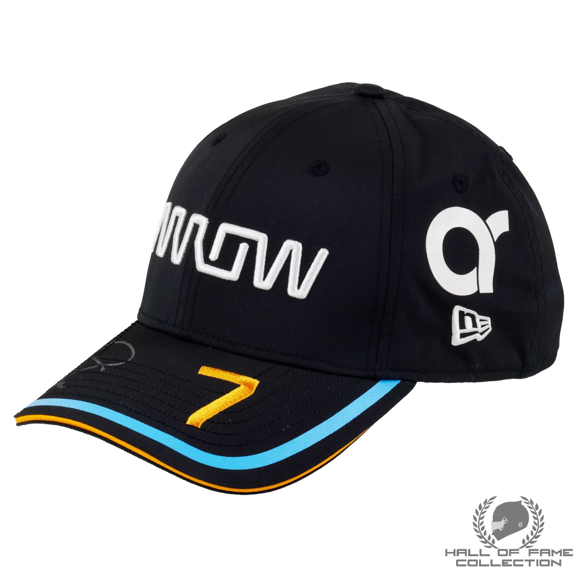 Alexander Rossi Signed Arrow McLaren Driver Worn IndyCar #7 Hat