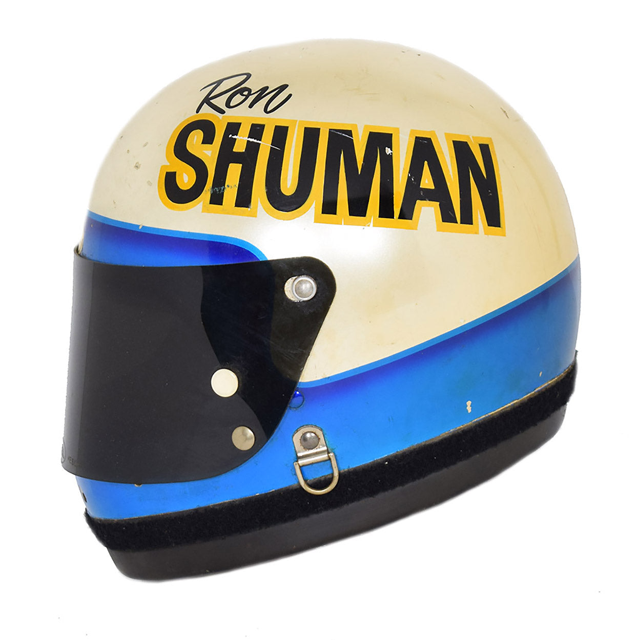 1979 Ron Shuman Race Used Midget Car Helmet