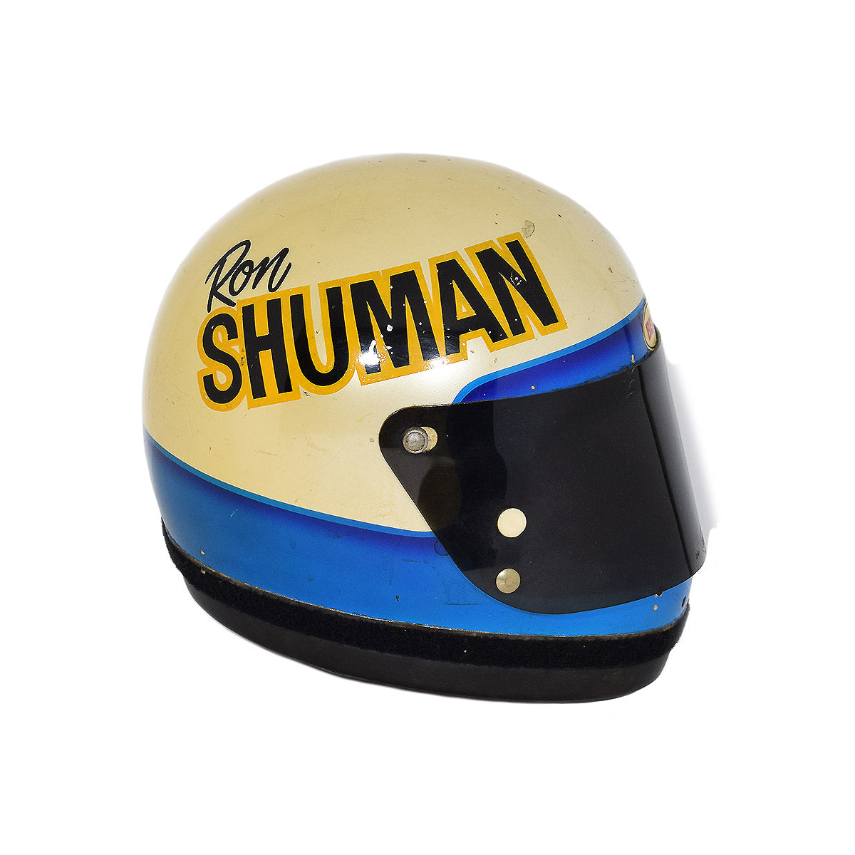 1979 Ron Shuman Race Used Midget Car Helmet