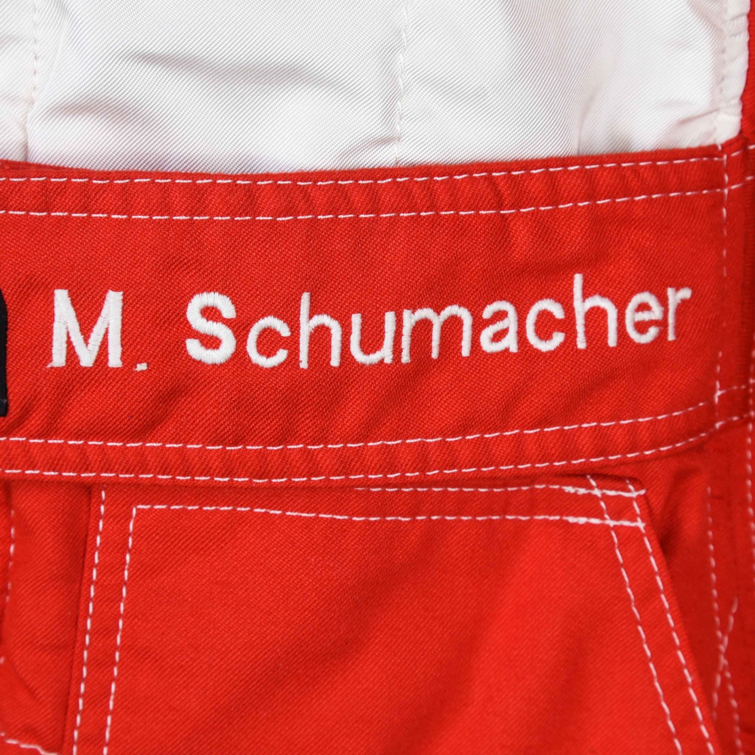 1997 Michael Schumacher Race Winning Canadian Grand Prix Scuderia Ferrari F1 Suit