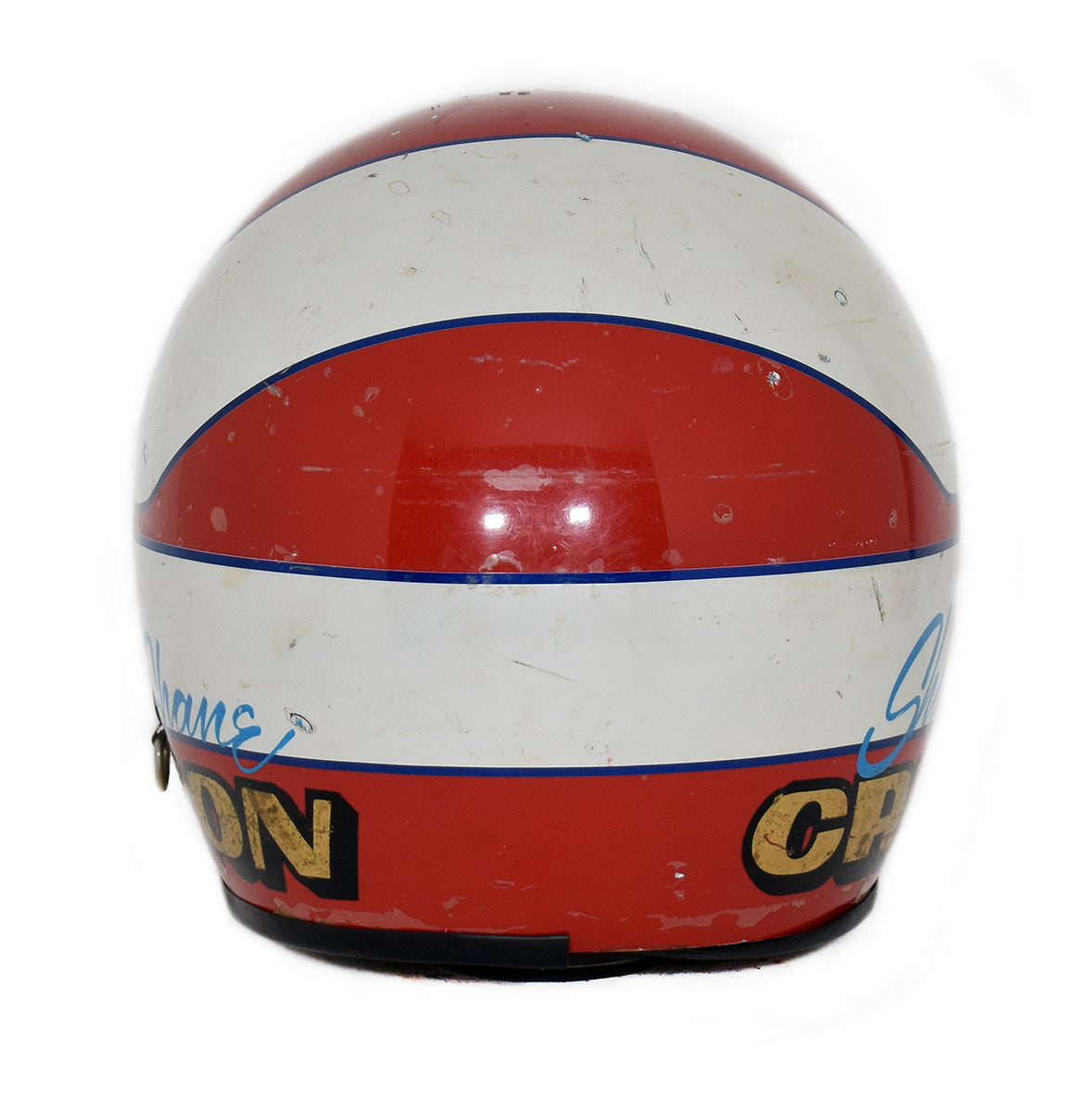 1980's Shane Carson Race Used Sprint Car Helmet