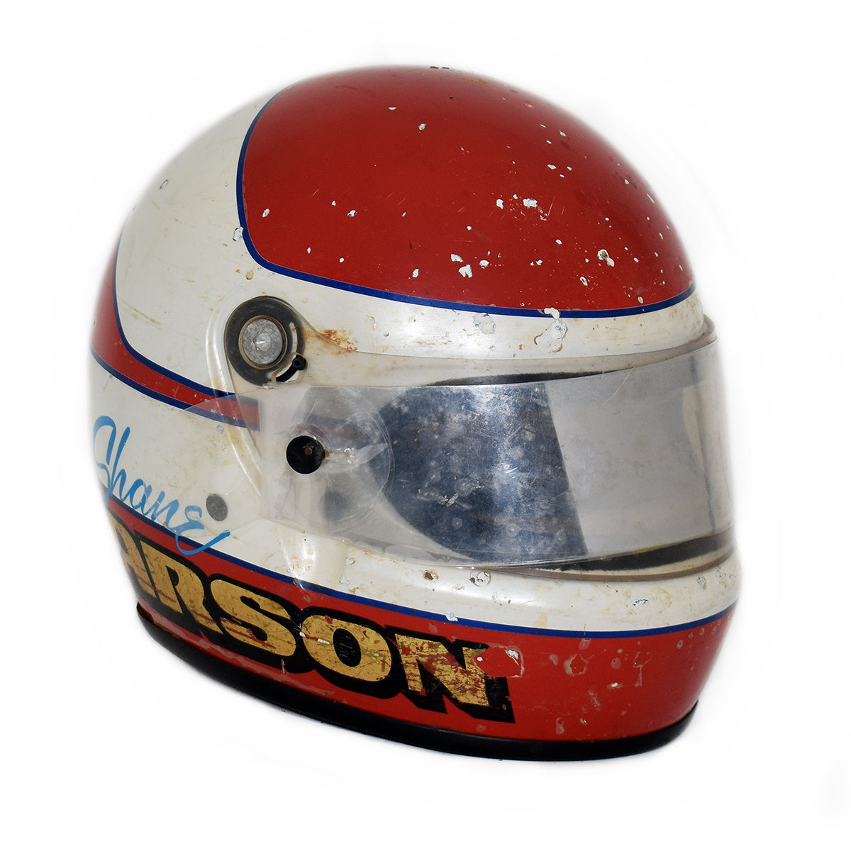 1980's Shane Carson Race Used Sprint Car Helmet