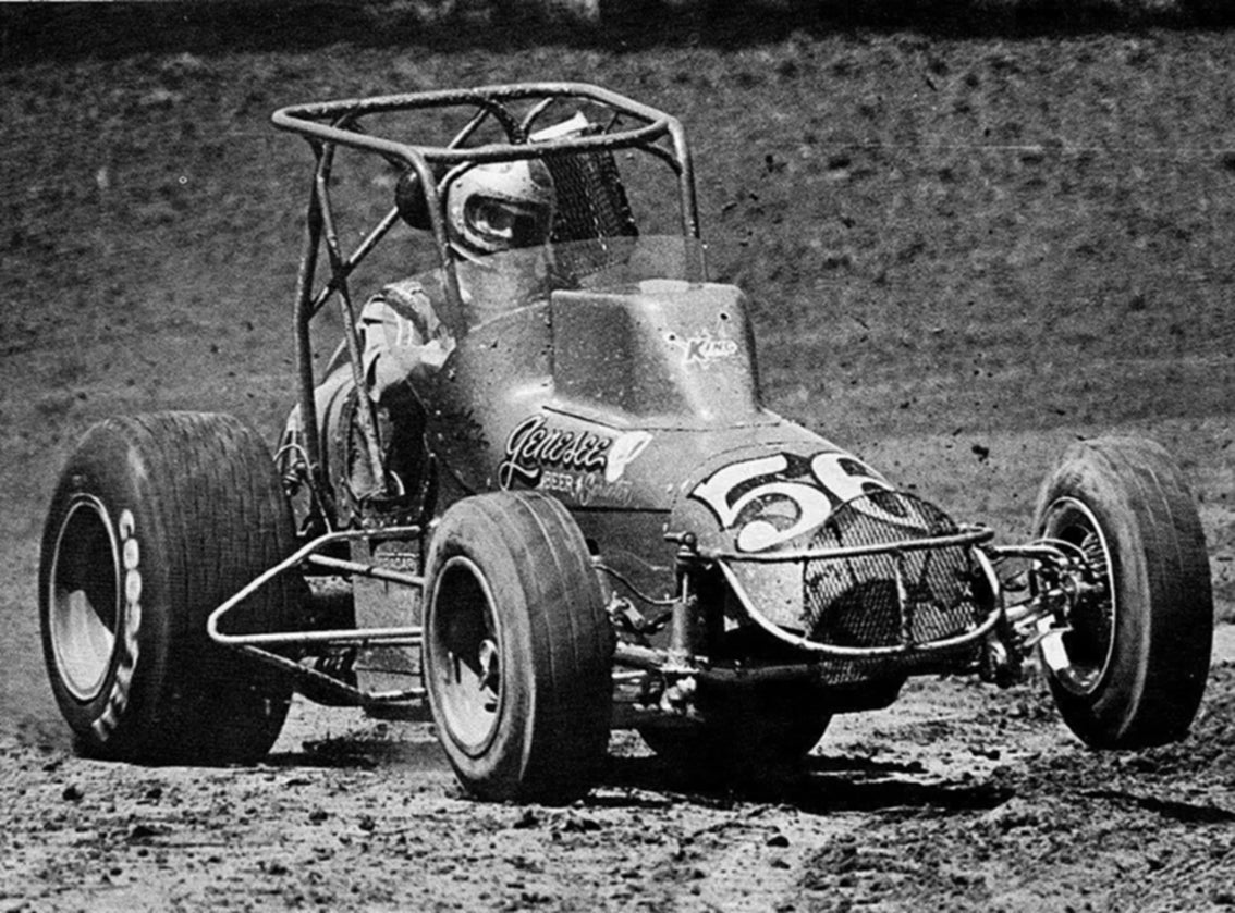 1976 Sheldon Kinser Race Used Bell Star USAC Sprint Car Helmet