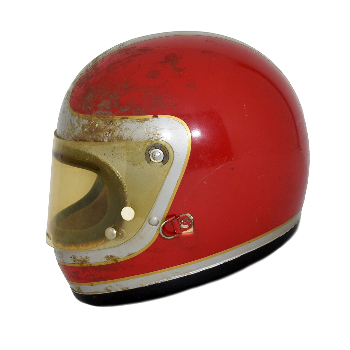 1976 motorcycle helmet Niki Lauda F1 Replica | Full Scale 1:1 encased in an airtight Perspex box with an outer Spark card sleeve VRM 1976 Classic Helmets Php