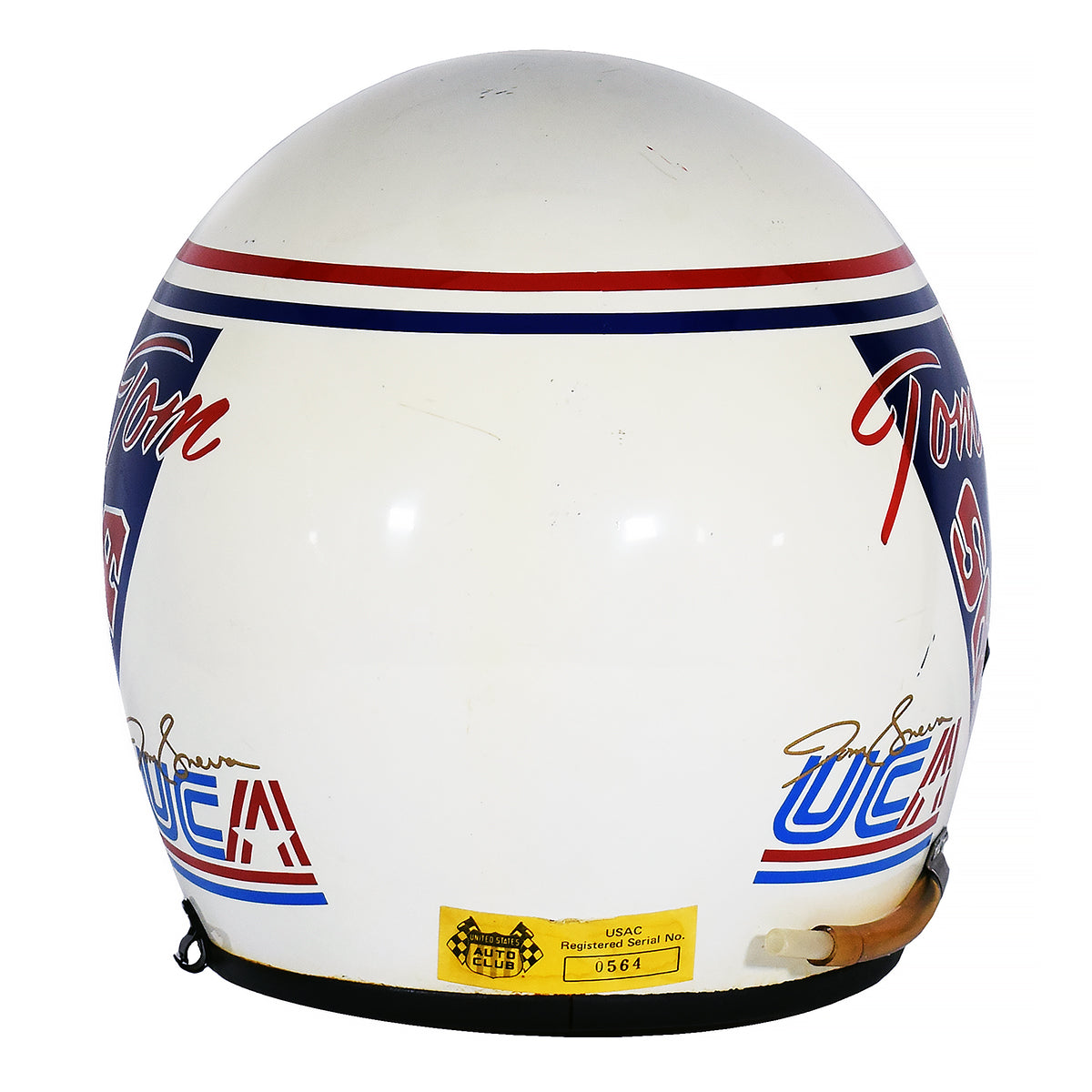 1988 Tom Sneva Race Used Indy 500 Bell XFM 1 Helmet