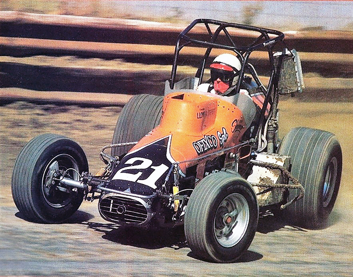 1960’s George Snider Race Used USAC Sprint Car Helmet