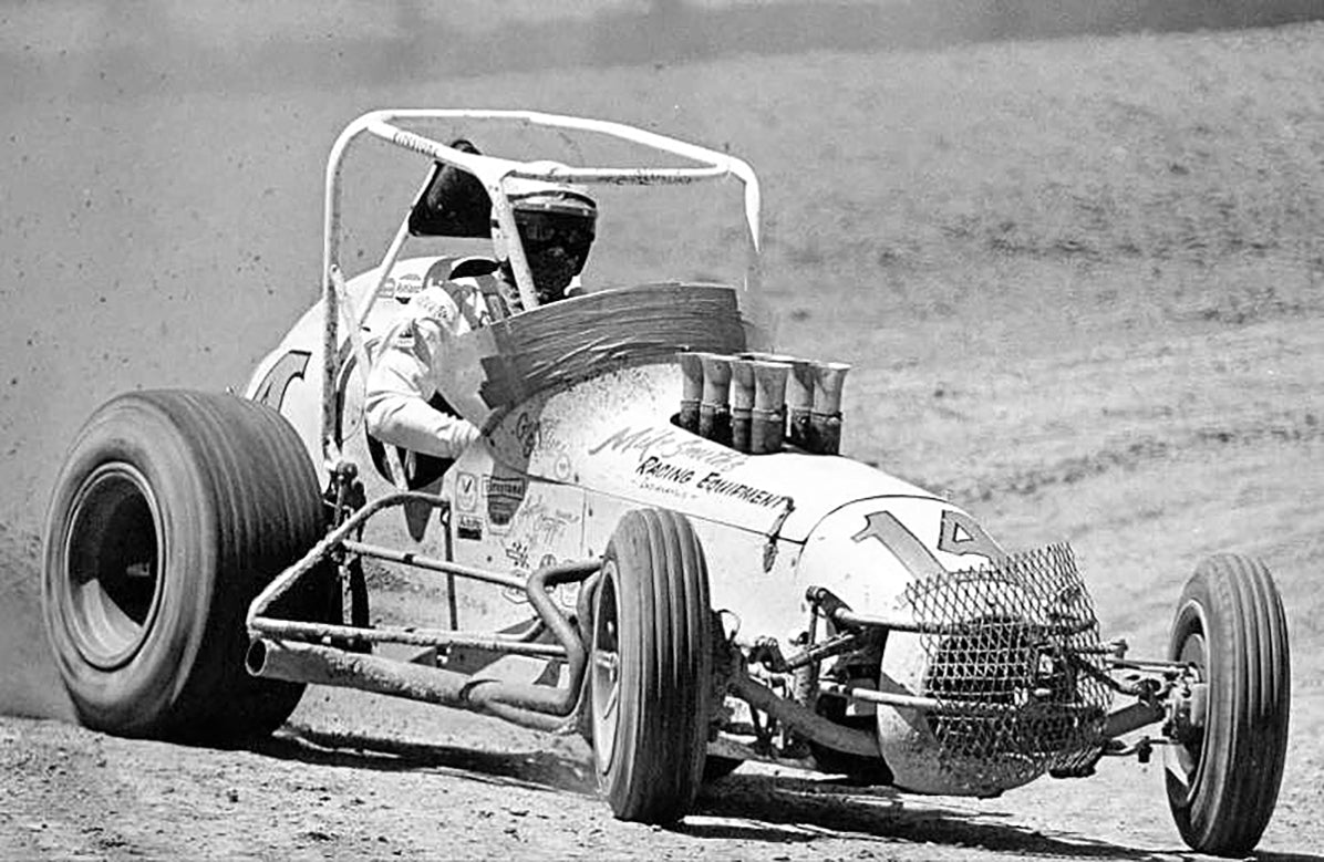 1960’s George Snider Race Used USAC Sprint Car Helmet