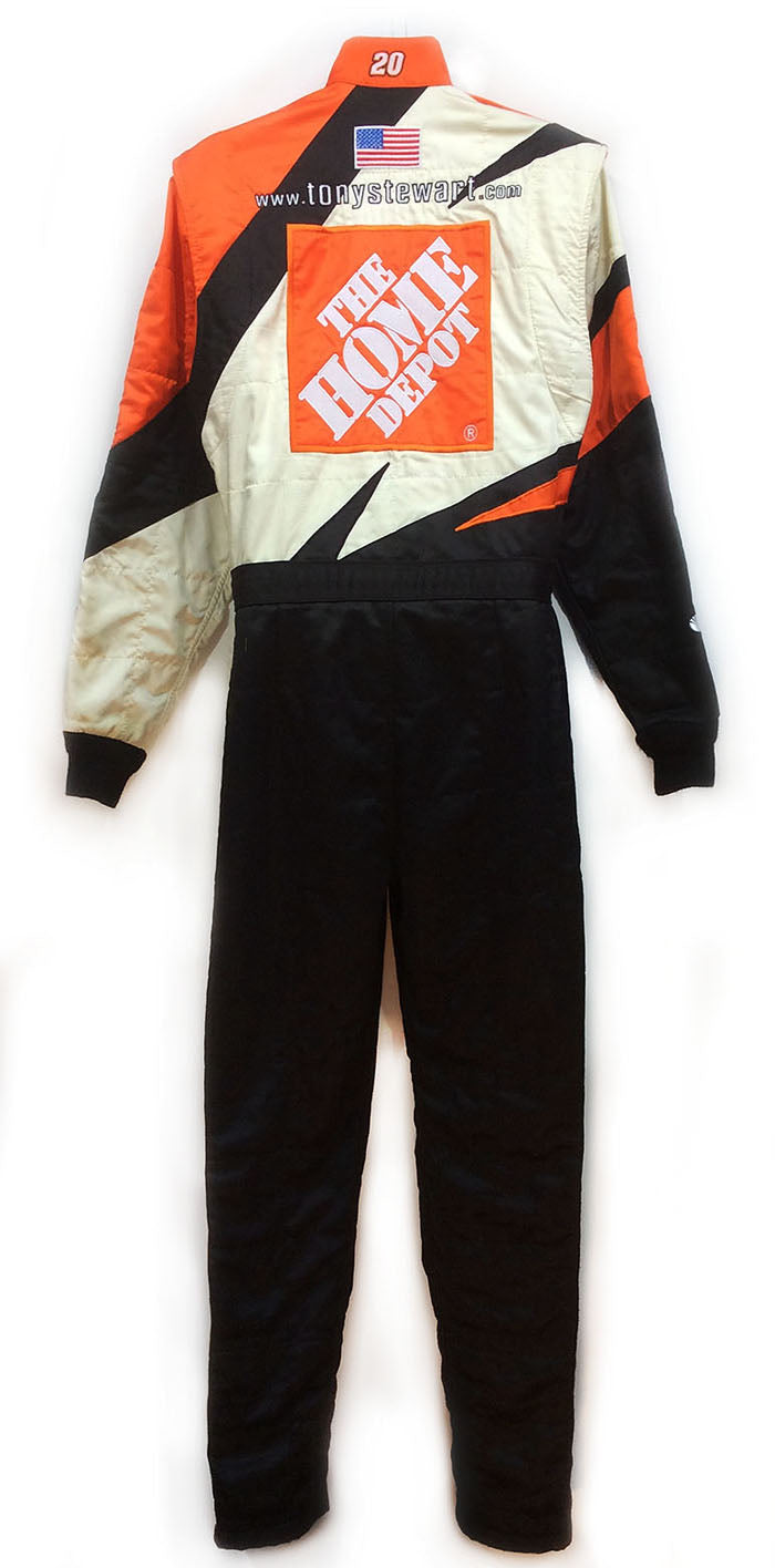 2004 Tony Stewart Signed Race Used Home Depot NASCAR Suit