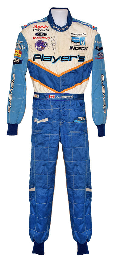 2002 Alex Tagliani Race Worn Players IndyCar Suit