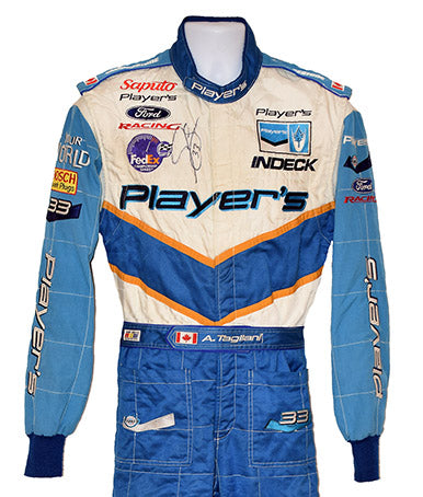 2002 Alex Tagliani Race Worn Players IndyCar Suit