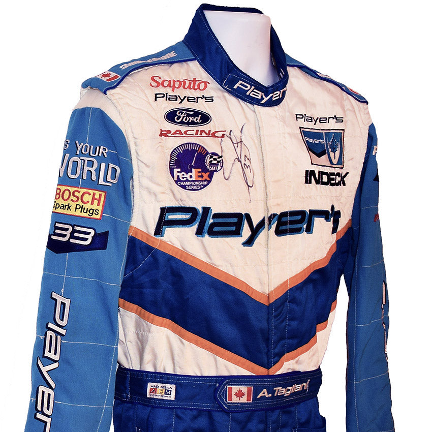 2002 Alex Tagliani Race Worn Players IndyCar Suit