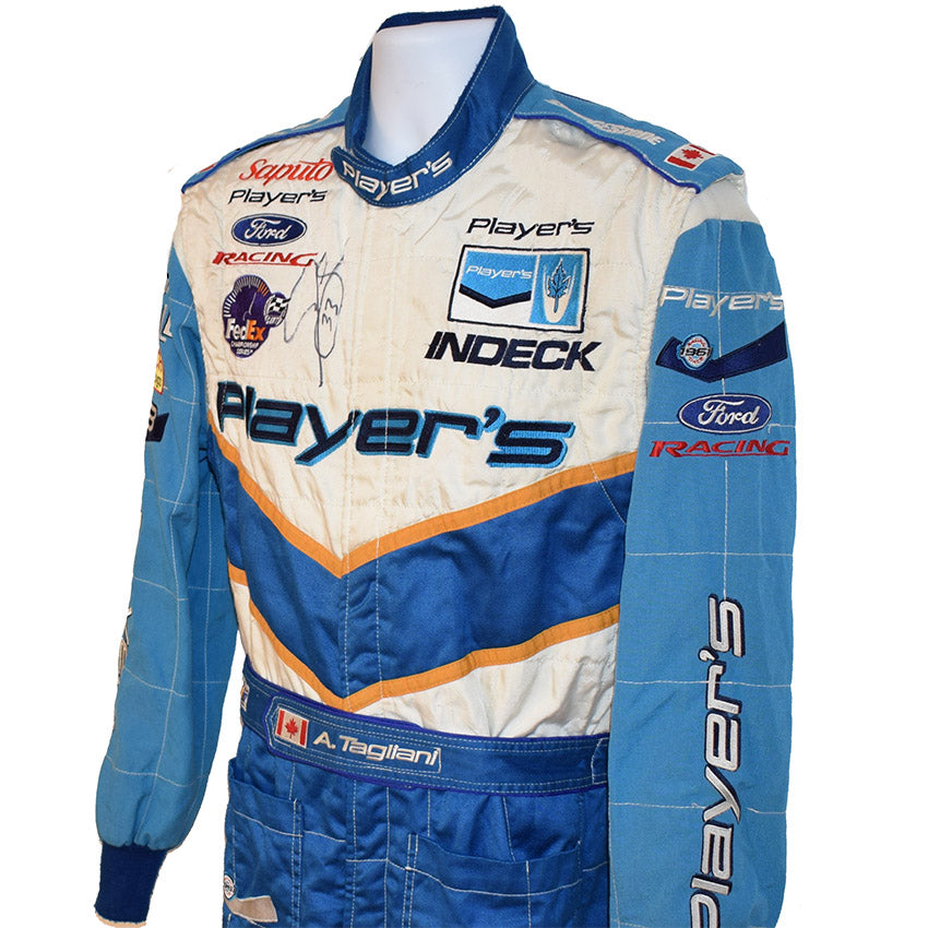 2002 Alex Tagliani Race Worn Players IndyCar Suit