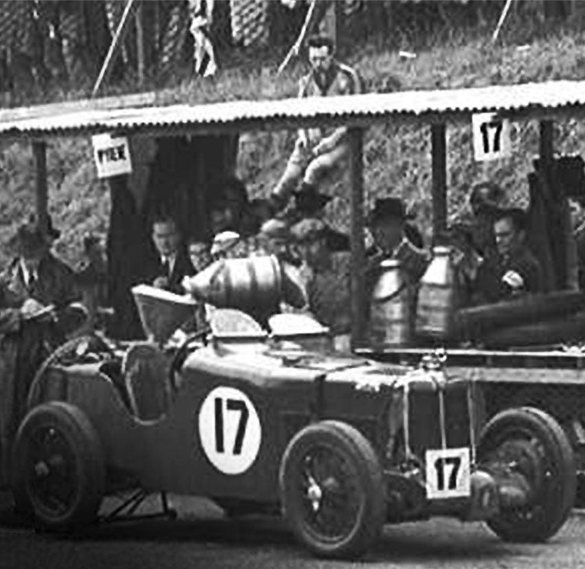 1933/34 Tazio Nuvolari RAC Ulster Tourist Trophy Signed Documents & Race Win Number Board