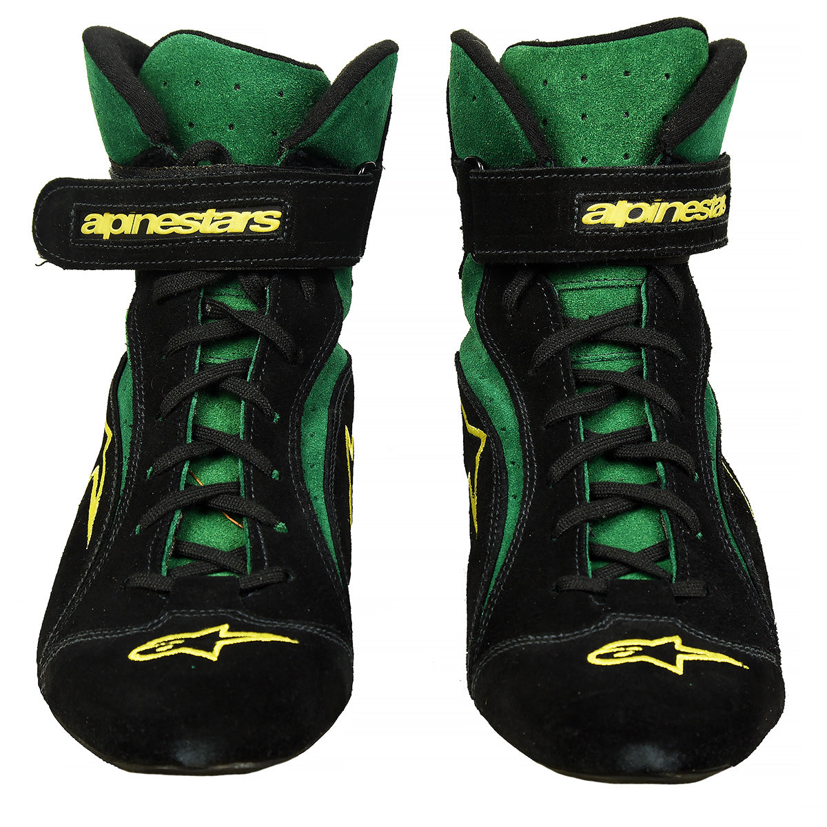 2002 Paul Tracy Original Team Kool Green Alpinestars IndyCar Boots