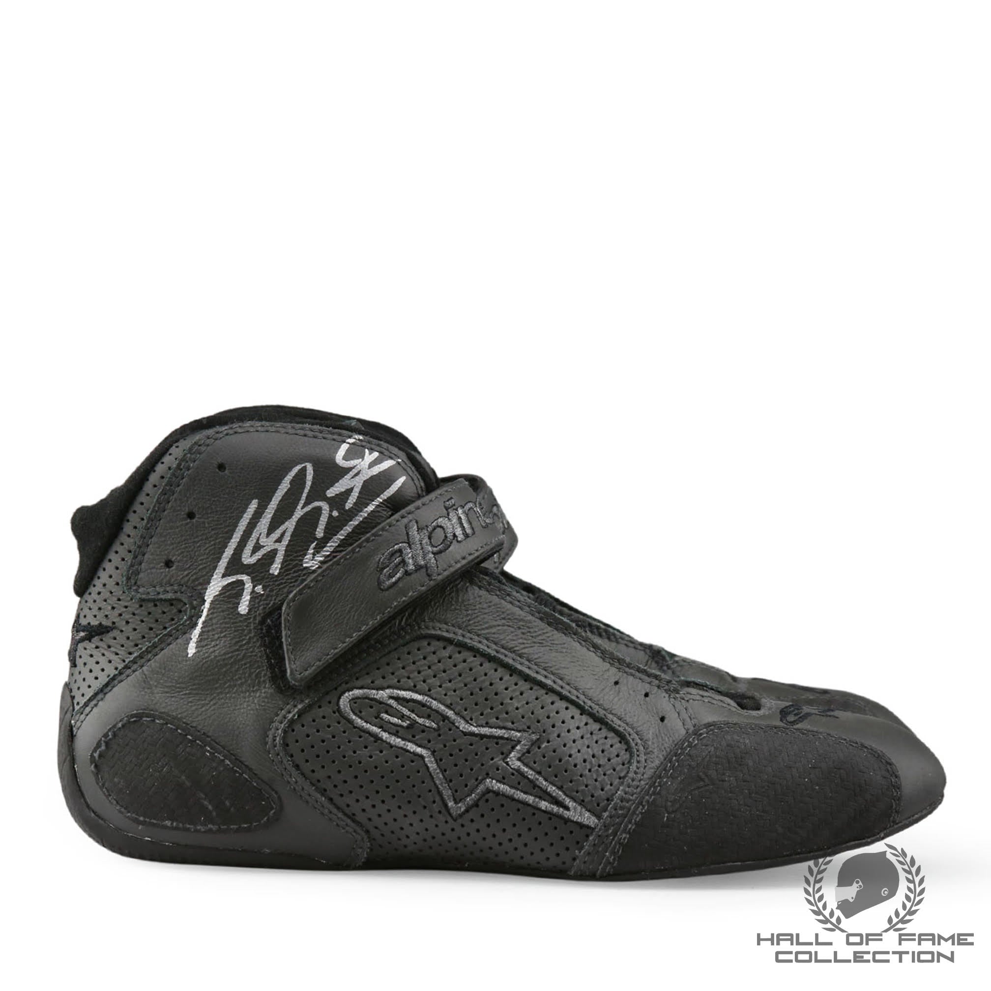 2010 Michael Schumacher Signed Original Mercedes F1 Boots