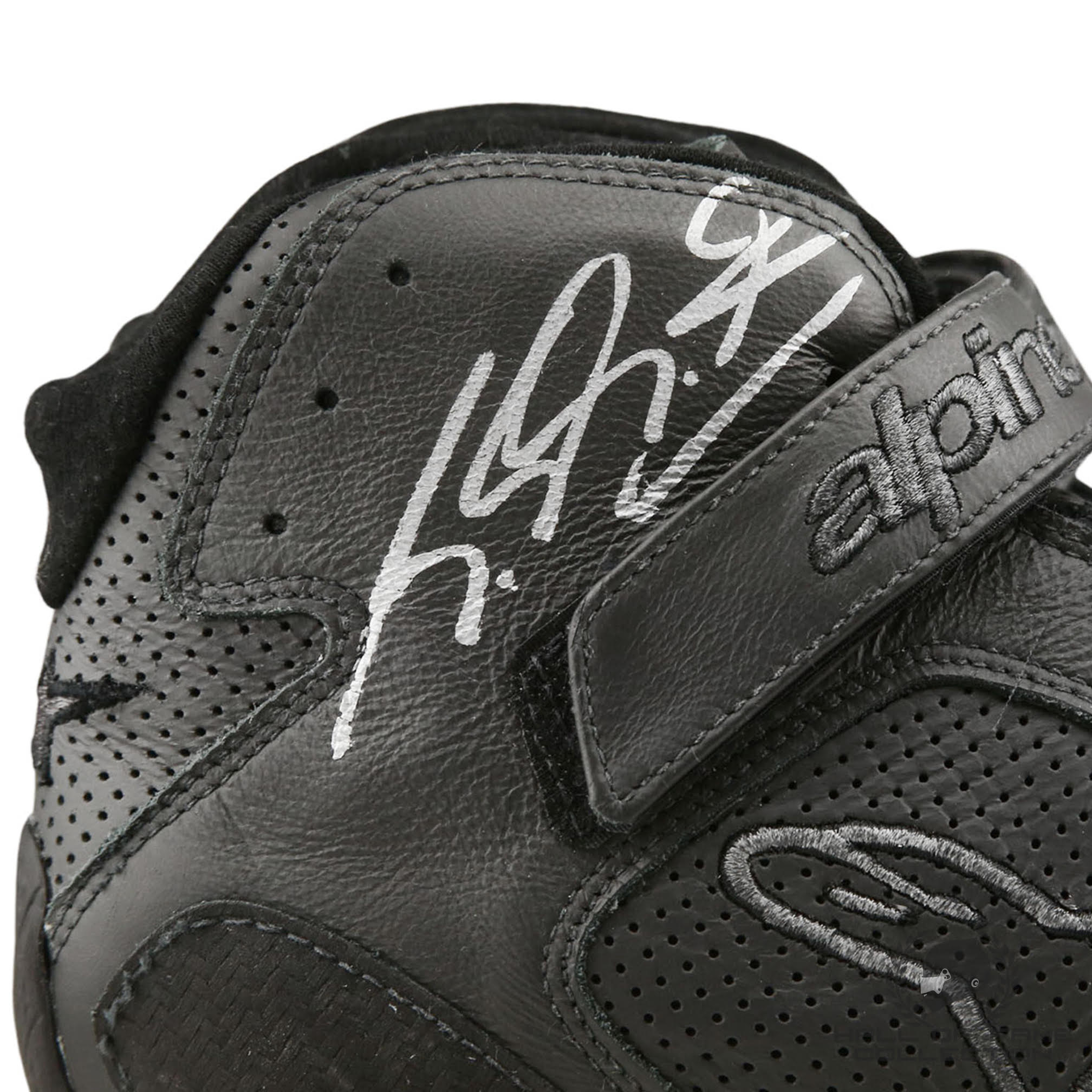 2010 Michael Schumacher Signed Original Mercedes F1 Boots