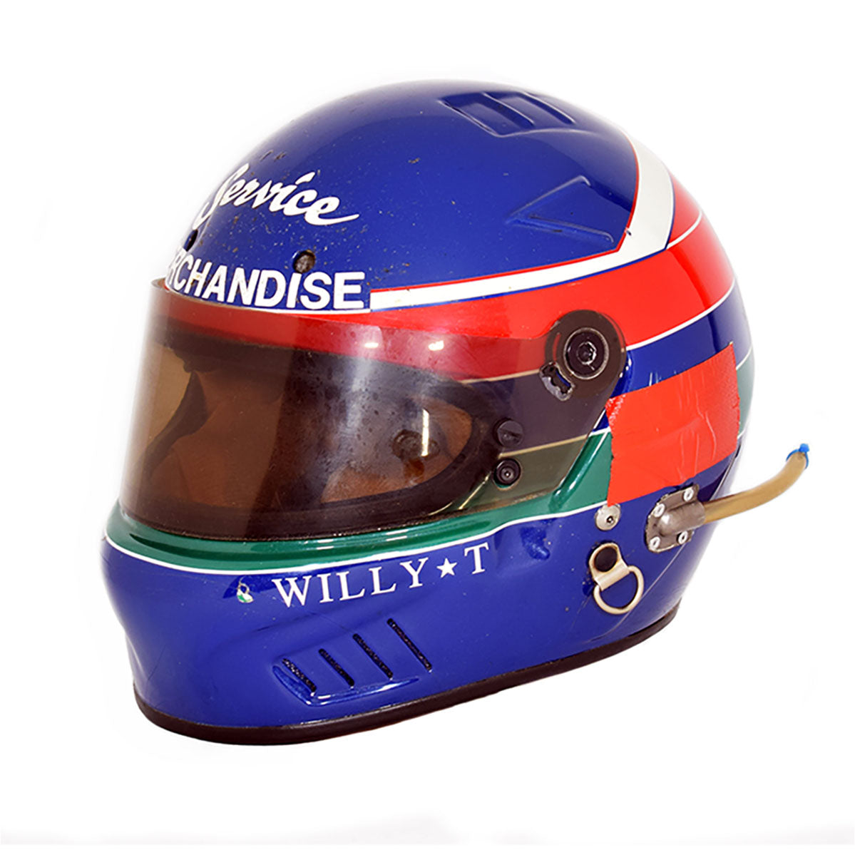 1990 Willy T Ribbs Race Used IndyCar Helmet